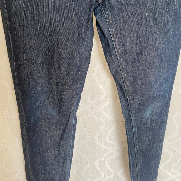 Everlane High Rise Dark Wash Skinny Jeans - Picture 3 of 6